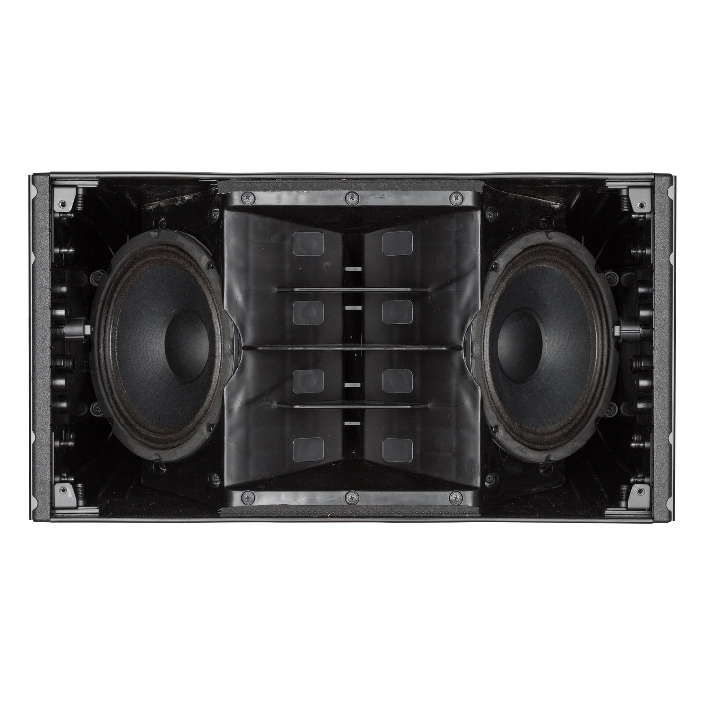 Active 1400W Dual 8" 2-Way Line Array (White)