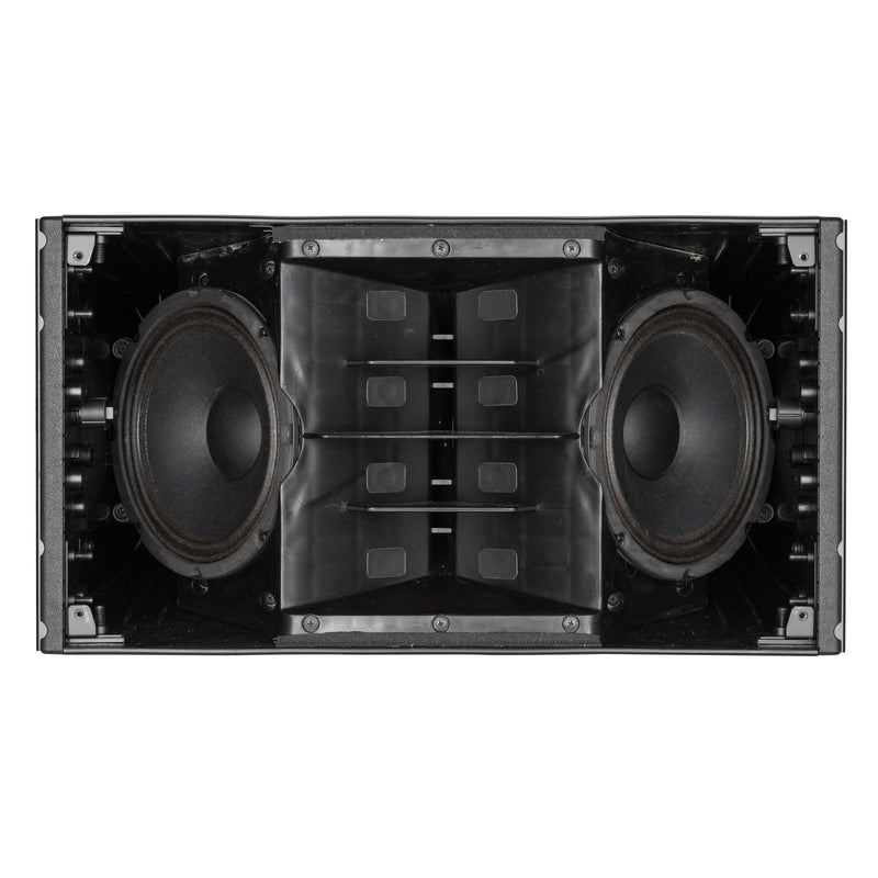 Active 1400W Dual 8" 2-Way Line Array (White)
