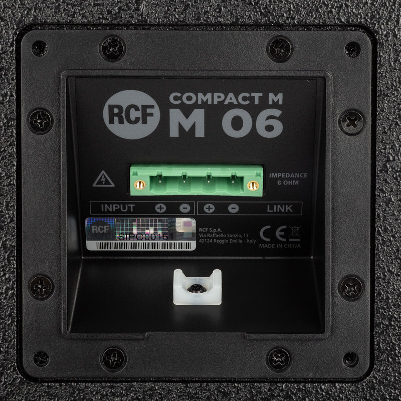 Passive 400W 6" 2-Way Compact Speaker