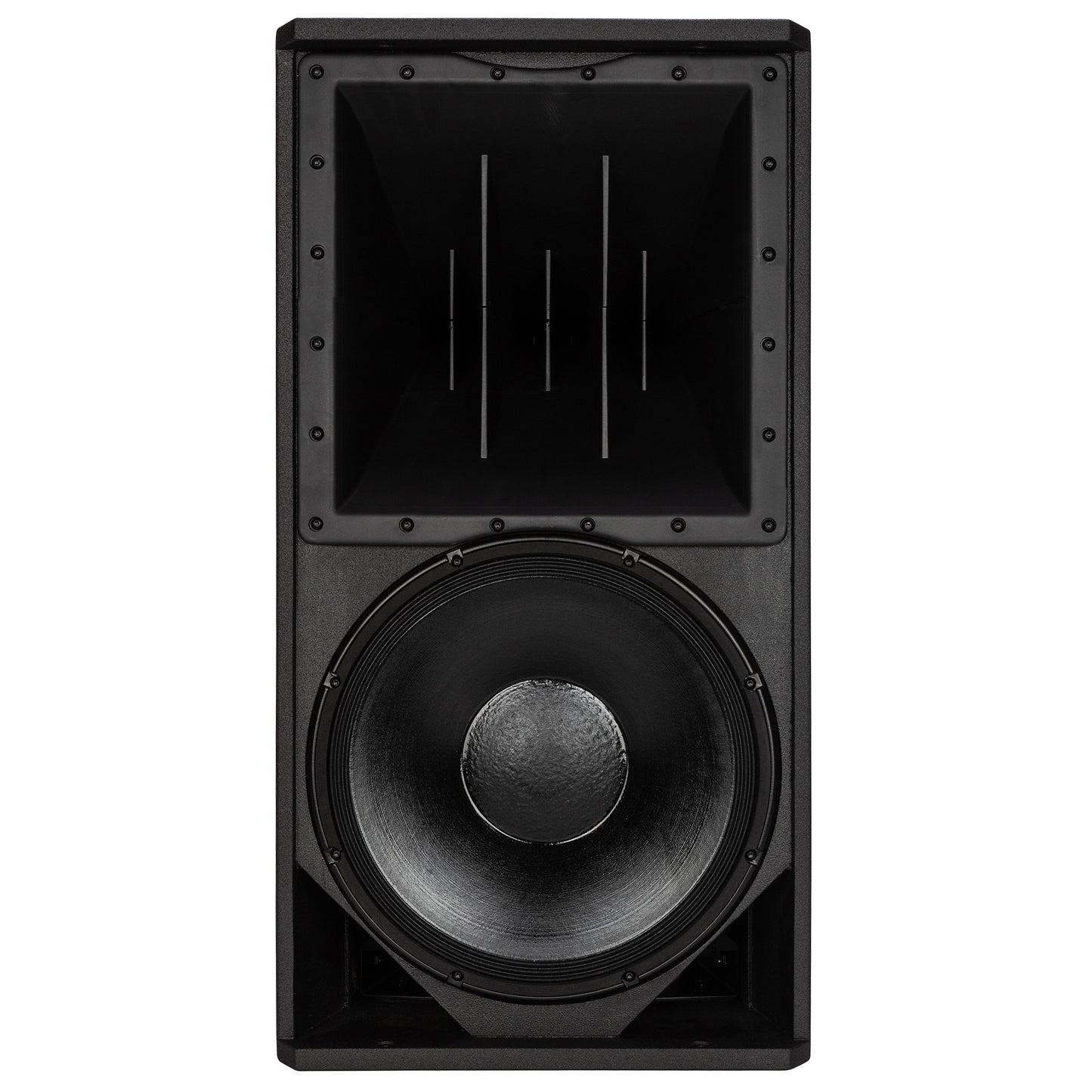 Passive 6000W 15" 2-Way Point Source Module Speaker (22.5°x 90° Coverage)
