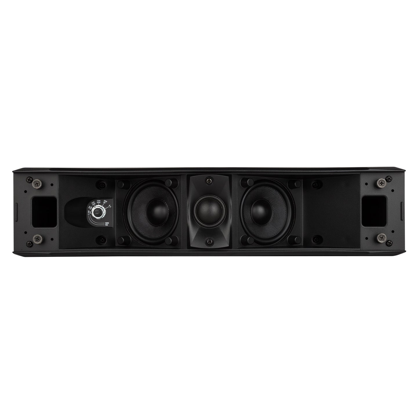 Passive 160W Dual 3" 2-Way Wall Mount Speaker - 8 Ω, 70/100V (EN54-24)