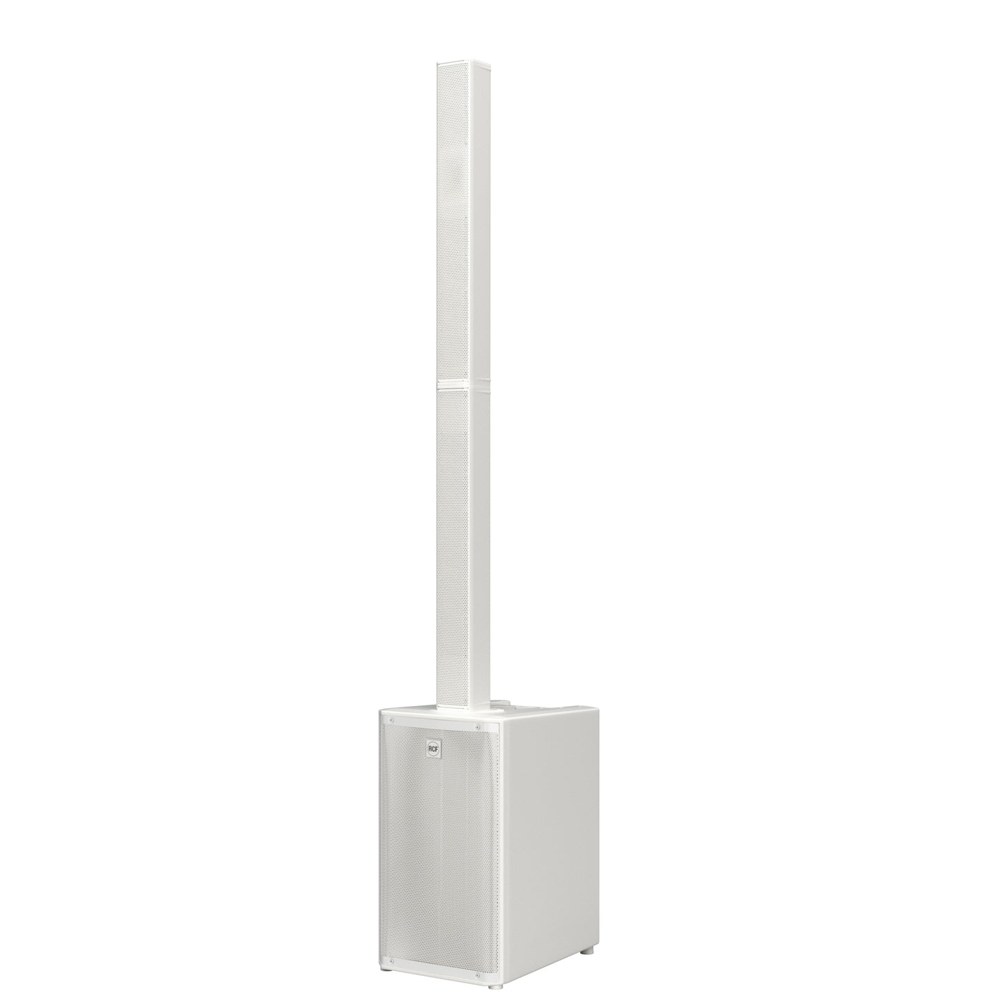 White Active 3500W 12" Three-Way Column Array, INCLUDES: