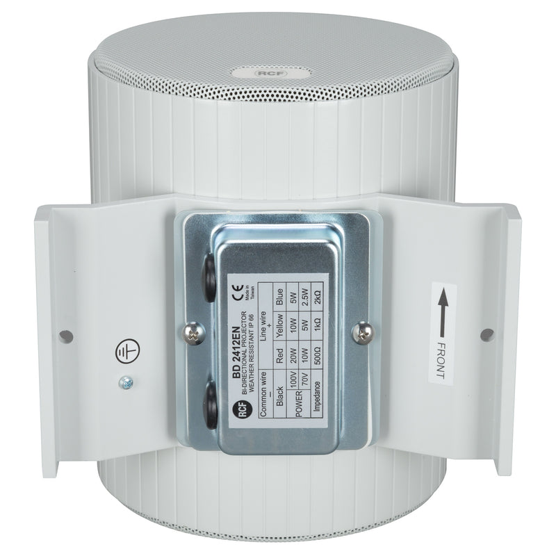 Bidirectional Sound Projector, Alu., Ip 55, 12W, 70-100V - EN54-24