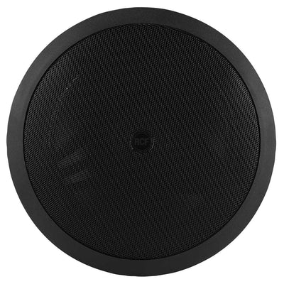 Passive 80W 8" 2-Way Coaxial Ceiling Speaker with Transformer - 70/100V (IP44) (White)