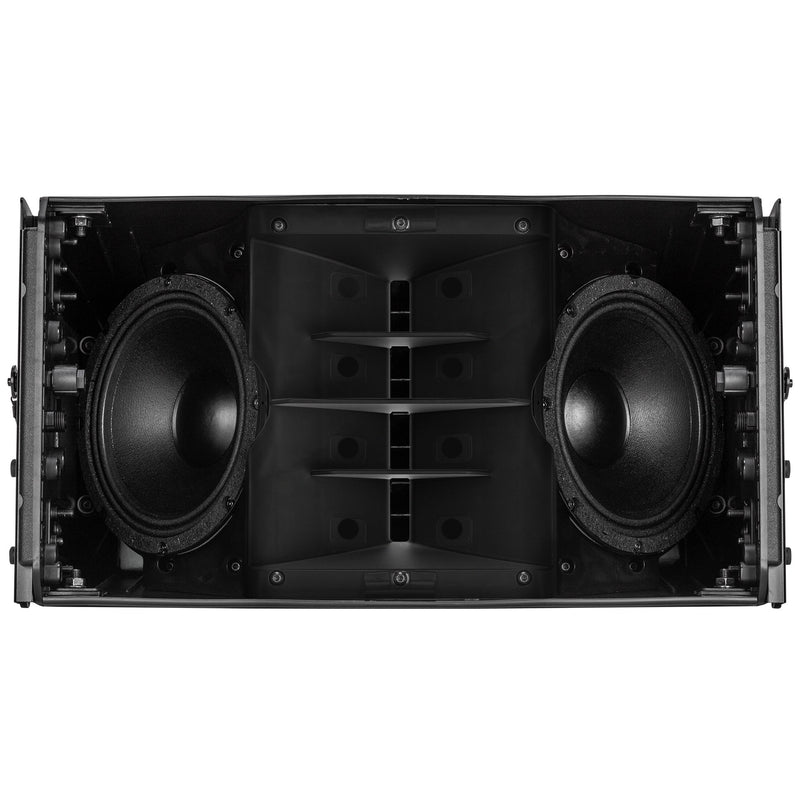 Active 2200W Dual 8" Compact 2-Way Line Array (White)