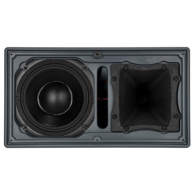 Passive 400W 8" 2-Way Weatherproof Speaker with Transformer (IP55) (Grey)