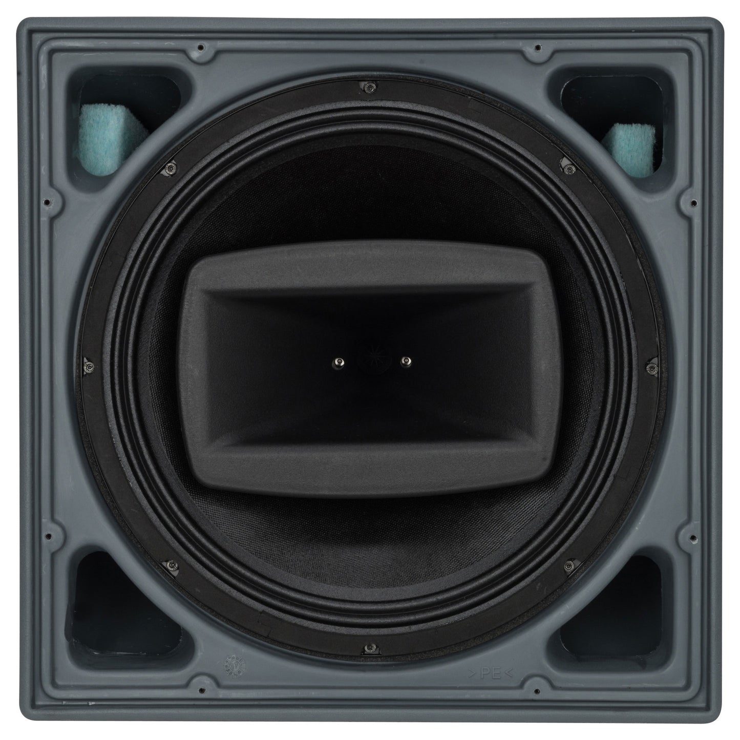 Passive 1200W 15" 2-Way Weatherproof Coaxial Speaker with Transformer (IP55)(White)