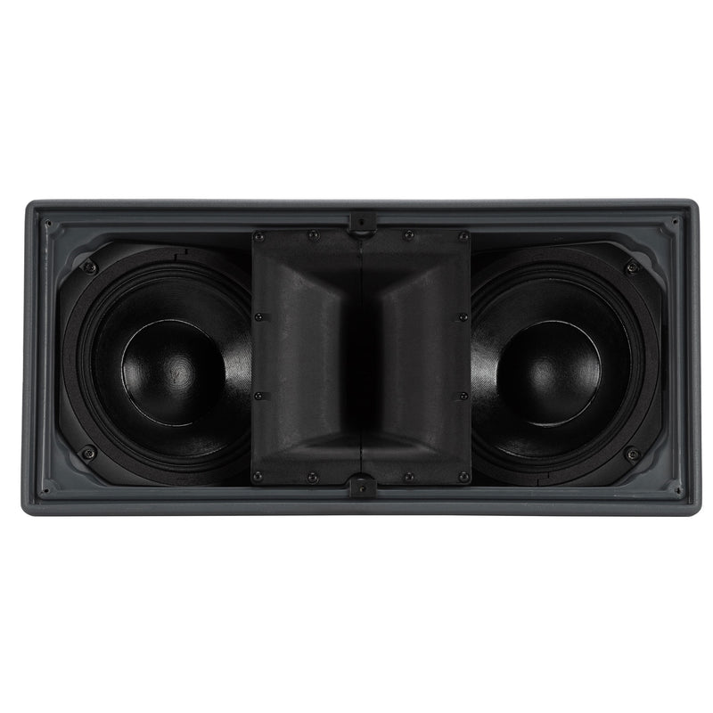 Passive 1600W Dual 8" 2-Way Weatherproof Speaker (IP55) (Grey)