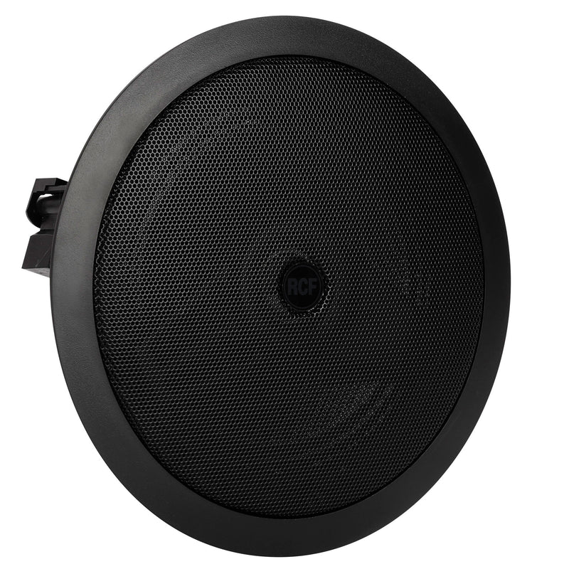 6" Coax Flush Mnt. Ceil. Speaker With Line Transf., 12W, IP. 44 (Black)