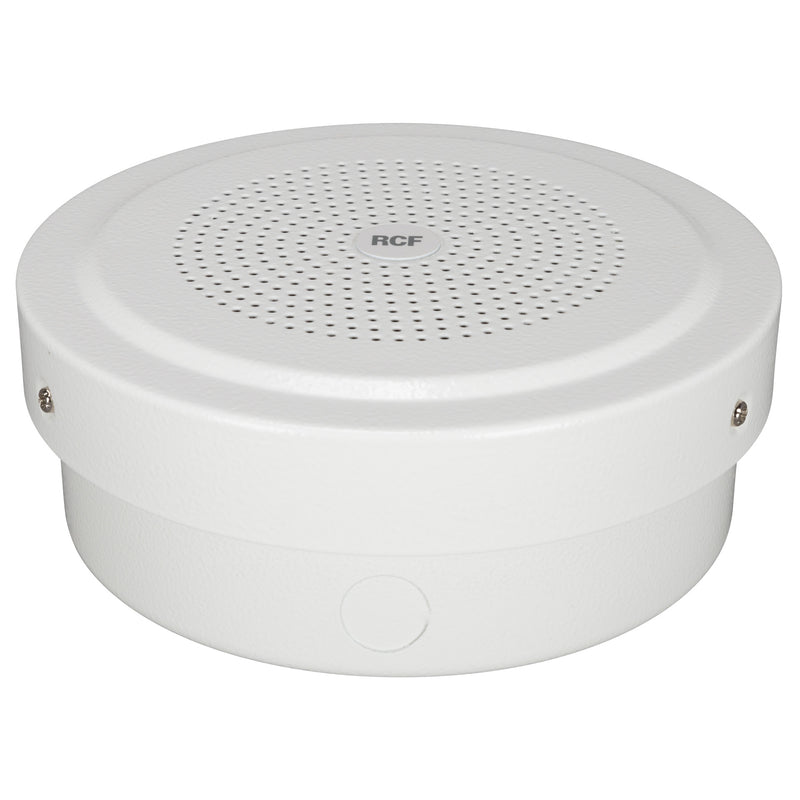 5" Twin-Cone Ceiling Flush/Semi Flush Mounting Speaker, White, 6W, 70-100V - EN54-24