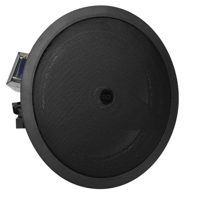 Passive 80W 8" 2-Way Coaxial Ceiling Speaker with Transformer - 70/100V (IP44) (White)