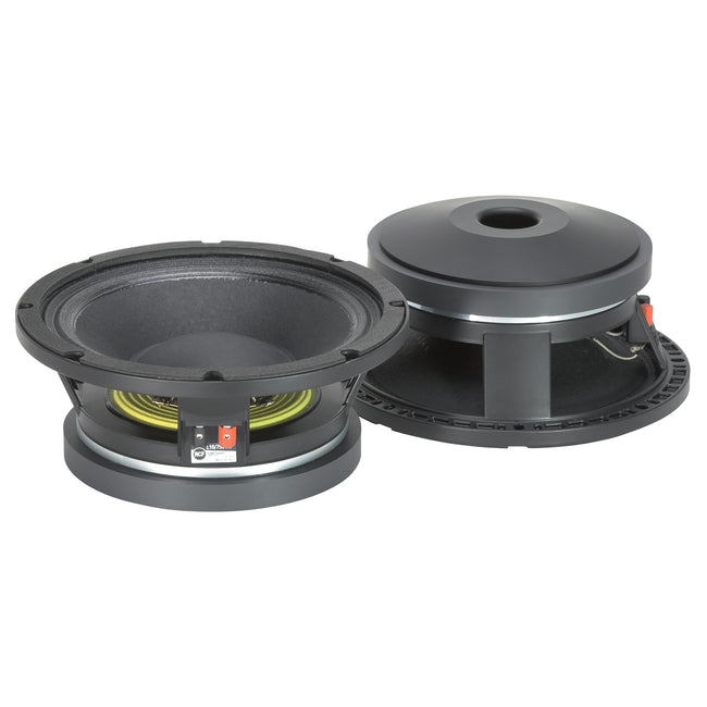10" Power: 350W rms, 700W prog. Sensitivity: 100 dB Freq. Range 70-3000 Hz