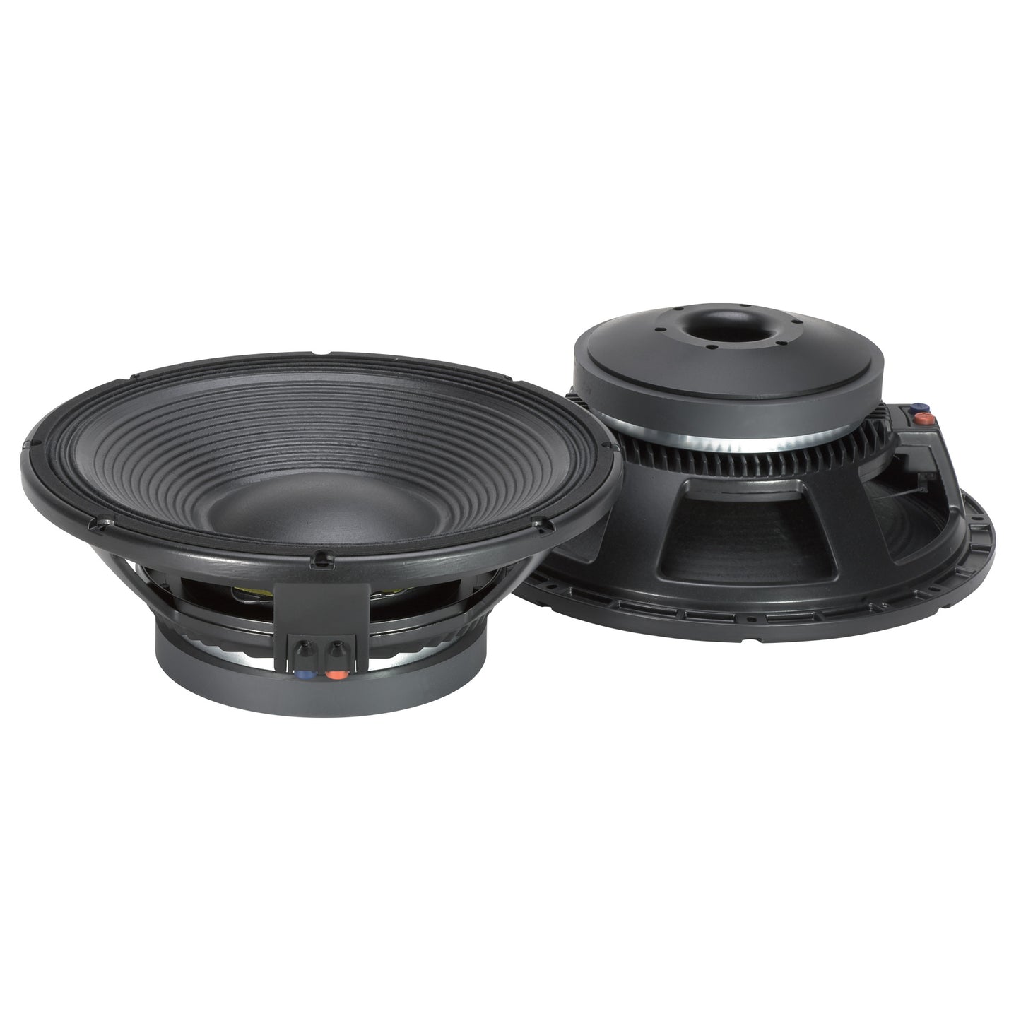 15" Power: 800W rms, 1600W prog. Sensitivity: 97 dB Freq. Range 30-1500 Hz