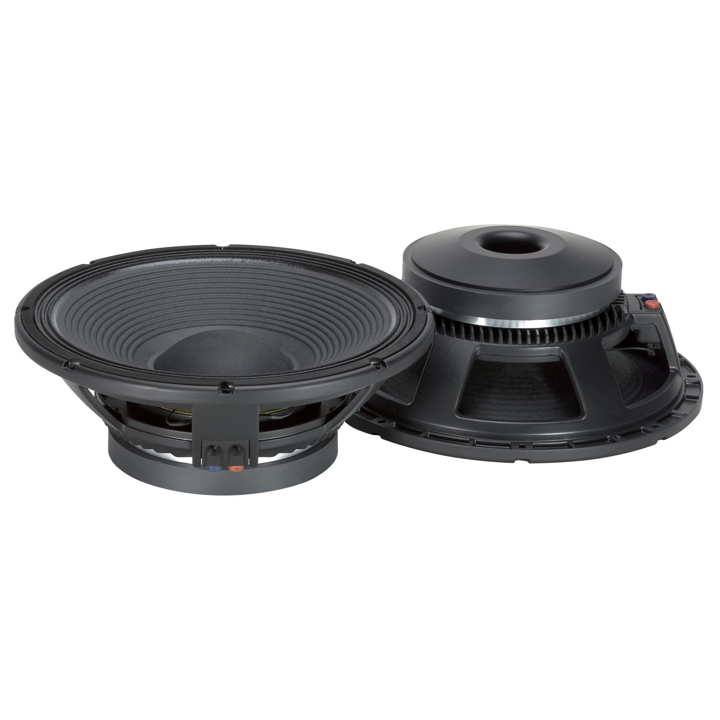 15" Power: 800W rms, 1600W prog. Sensitivity: 97 dB Freq. Range 35-1500 Hz