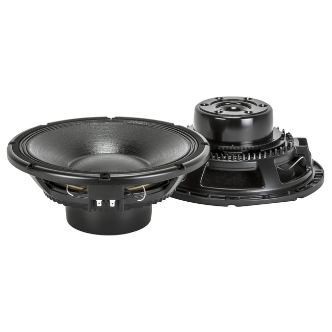 12" Power: 1000W rms, 2000W prog. Sensitivity: 98,5 dB Freq. Range 50-2000 Hz