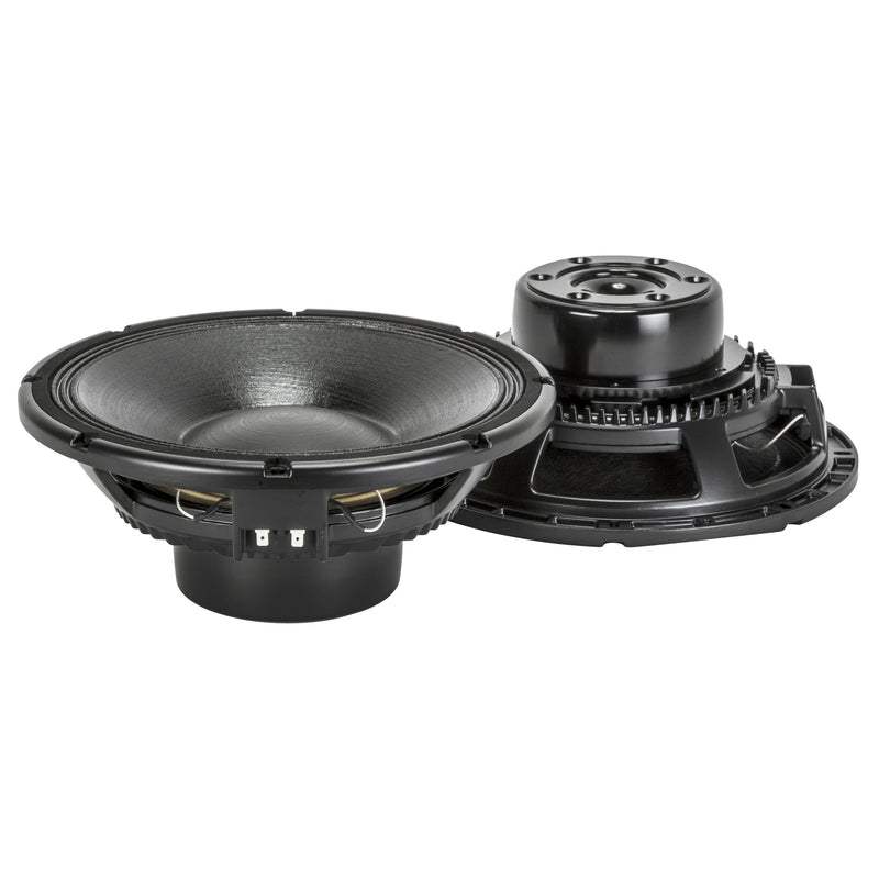 12" Power: 1000W rms, 2000W prog. Sensitivity: 98,5 dB Freq. Range 50-2000 Hz