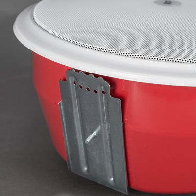 2 Way 8" Ceiling Speaker Metal Fire Dome 20W, 70-100V