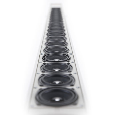 Active 1300W Digitally Steerable Column Speaker - (12) 3.5" Woofers