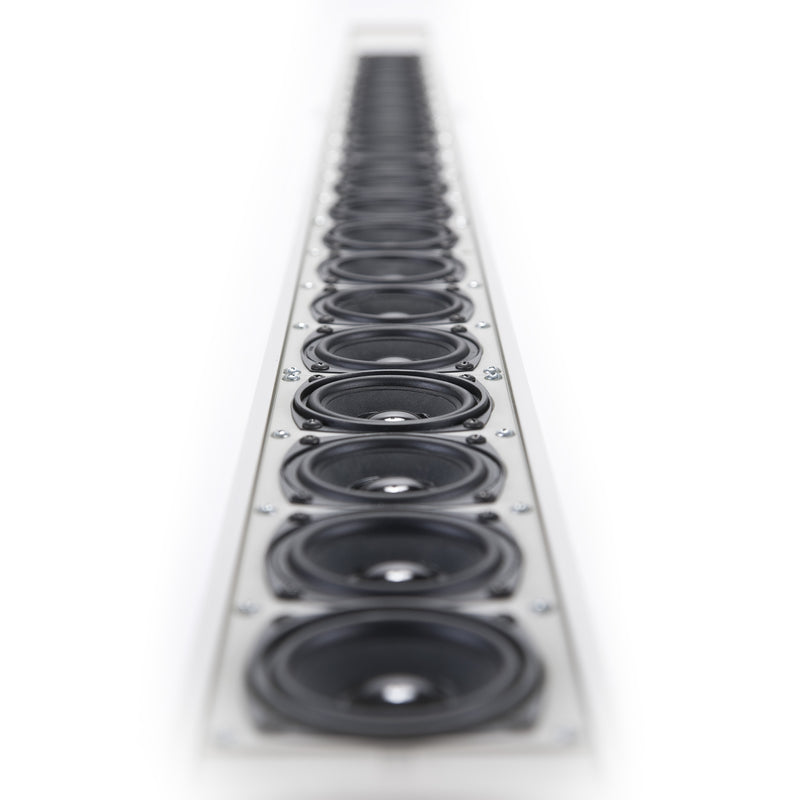 Active 1300W Digitally Steerable Column Speaker - (12) 3.5" Woofers