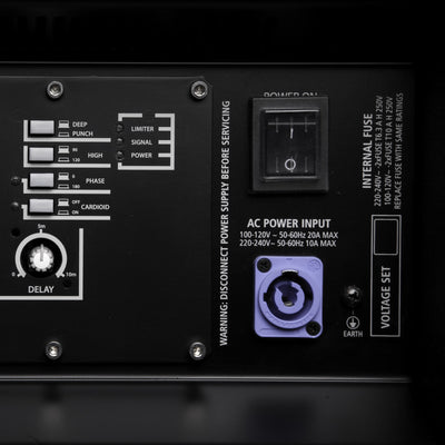 Active 5000W Dual 18" Subwoofer