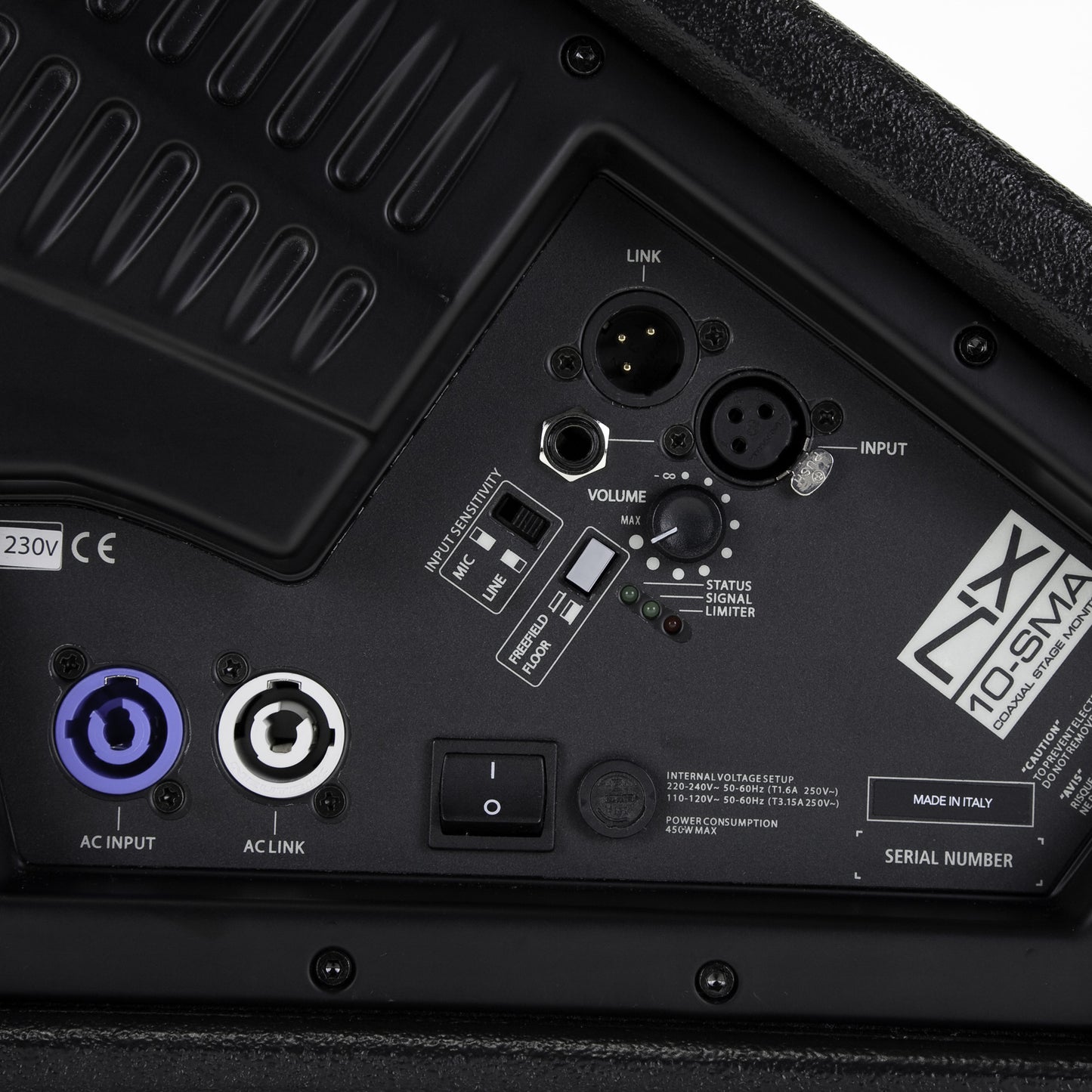 Active 1400W 10" 2-Way Coaxial Monitor