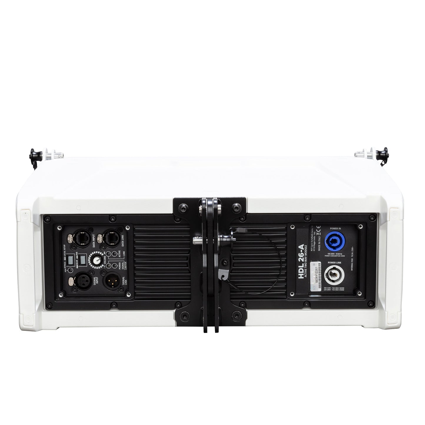 Active 2000W Dual 6" Compact 2-Way Line Array (White)