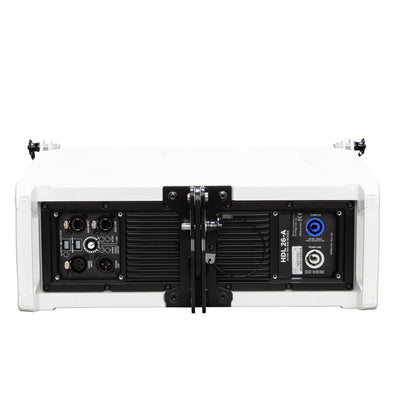Active 2000W Dual 6" Compact 2-Way Line Array (White)
