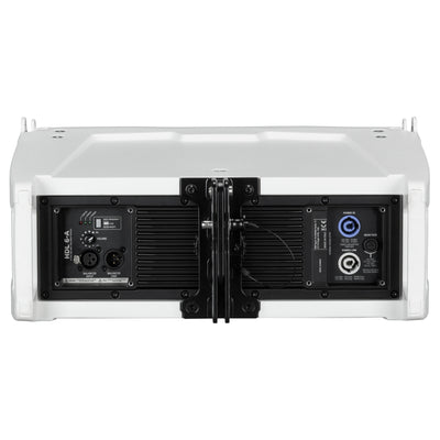 Active 1400W Dual 6" Compact 2-Way Line Array (White)