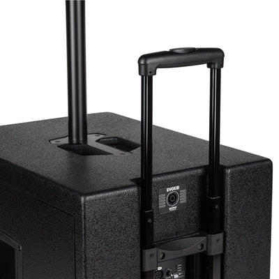 Active 1400W Portable PA System (Baltic Birch), 15" Subwoofer and (8)x4" Top