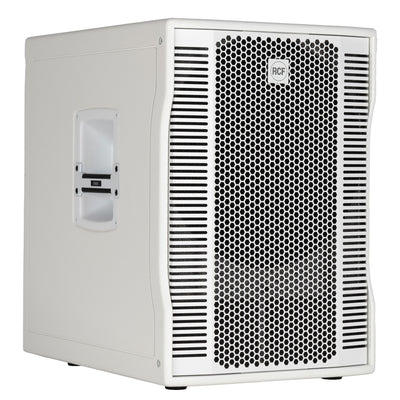Active 1400W Portable PA System (Baltic Birch), 15" Subwoofer and (8)x4" Top (White)