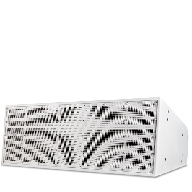 CUSTOM: Passive 7600W Dual 15" Long Throw 3-Way Speaker - 60° x 30° Coverage (White)