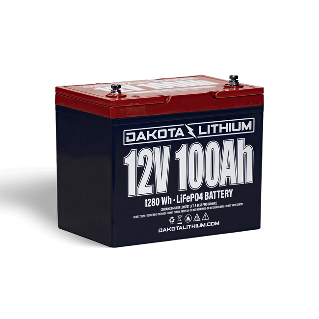 DAKOTA LITHIUM 12V 100AH DEEP CYCLE LIFEPO4 BATTERY