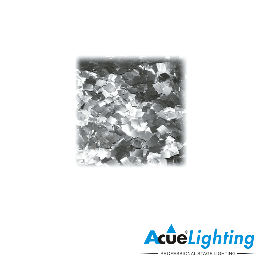 Confetti - Metallic Silver Small