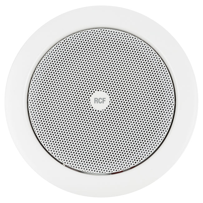 RCF PL68-EN Passive 6" Coaxial Ceiling Speaker (8 ohm/70V/Dog Ears)