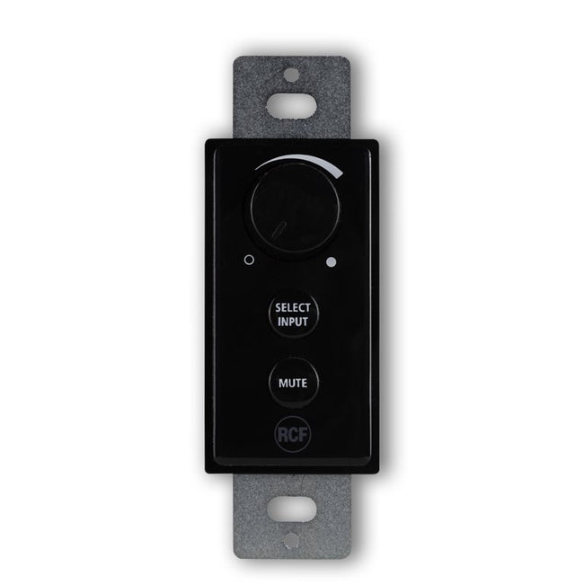 RCF RC-401 Wall Mount Remote Control (Blk)