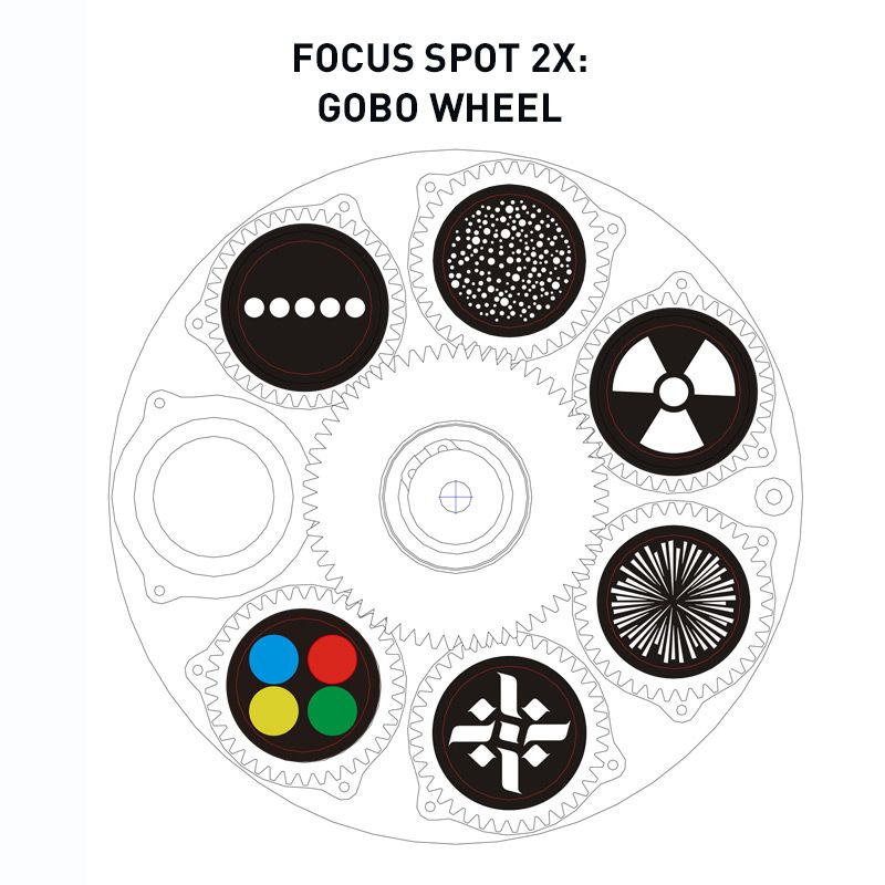 ADJ Focus Spot 2X 100W LED Moving-head Spot
