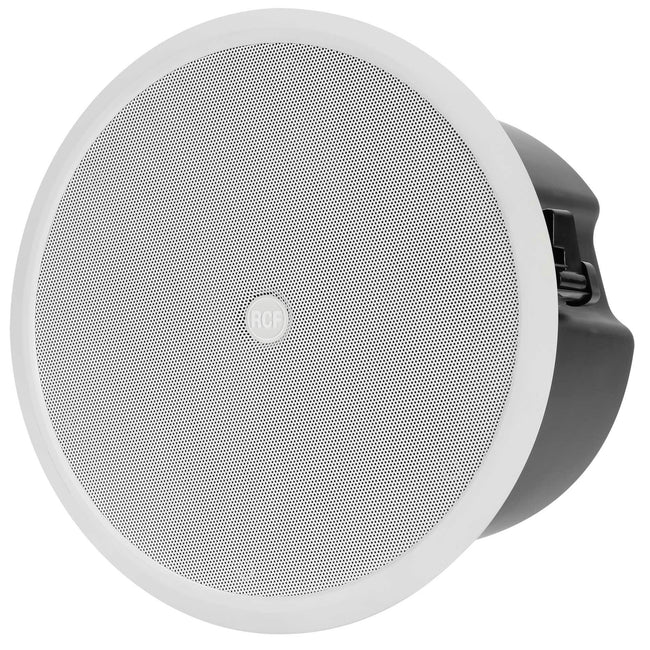 RCF CMR-50T-W 5" Two Way Ceiling Monitor Speaker w/Transformer (Wht) 40w