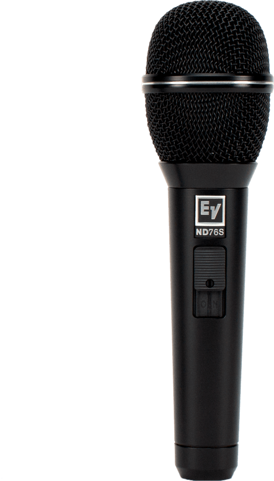 Electro-Voice ND76S cardioid dynamic vocal mic w/switch