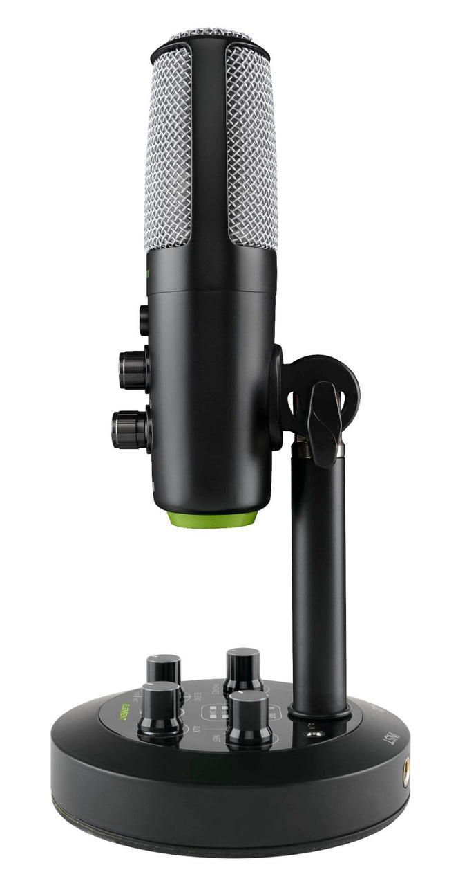 Mackie CHROMIUM CHROMIUM Premium USB Condenser Microphone with Built-in 2-Channel Mixer