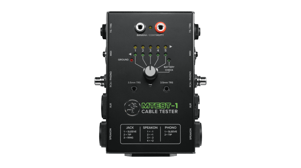 Mackie MTest-1  Cable Tester