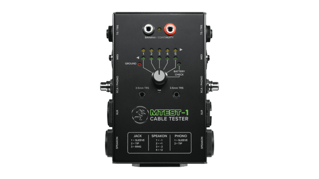 Mackie MTest-1  Cable Tester