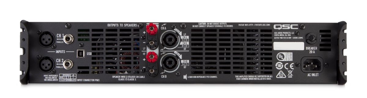 QSC GXD8 Professional Power Amplifiers