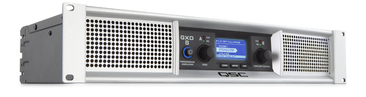 QSC GXD8 Professional Power Amplifiers